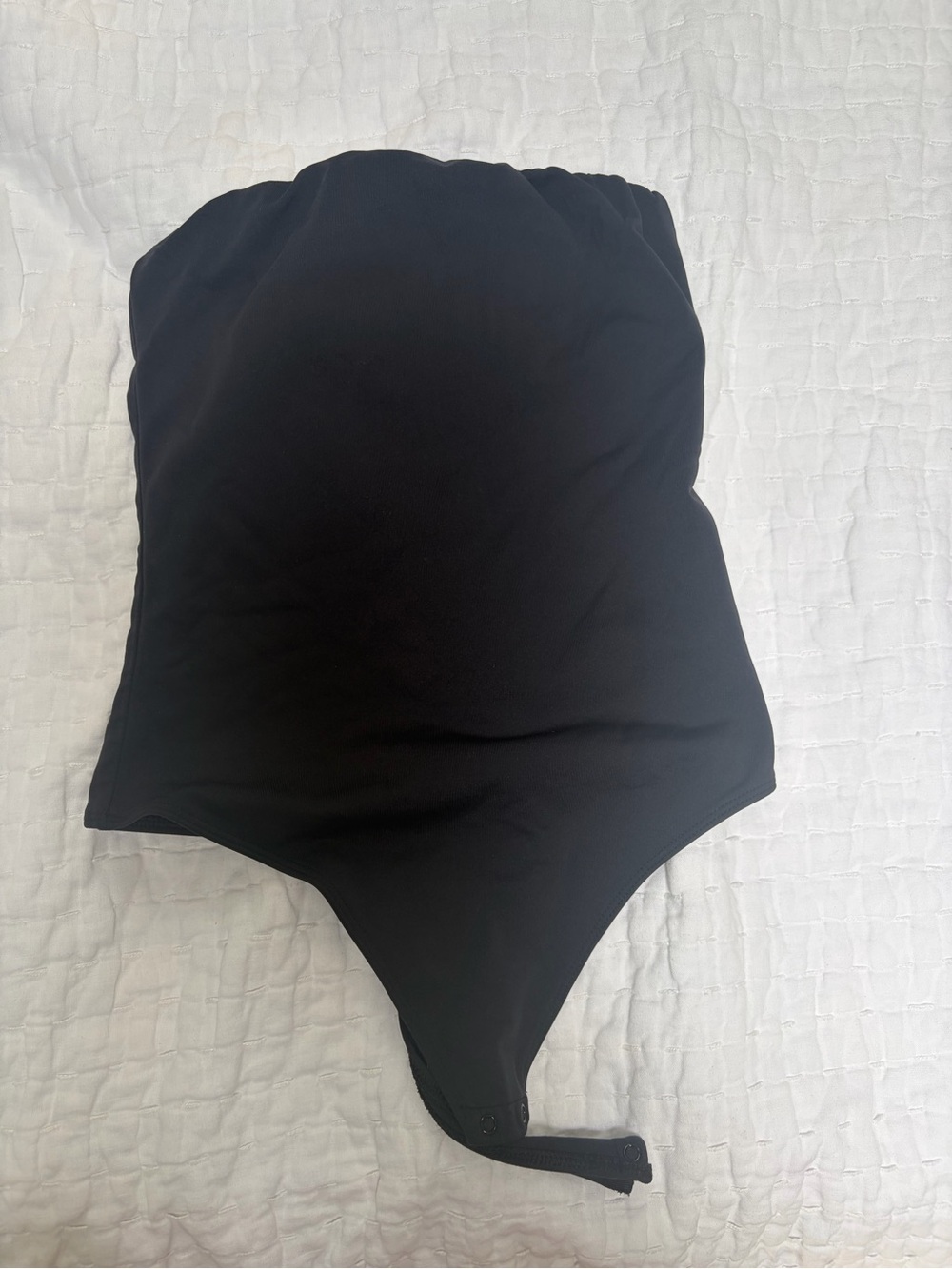 Aritzia contour Black tube top Bodysuit size small never